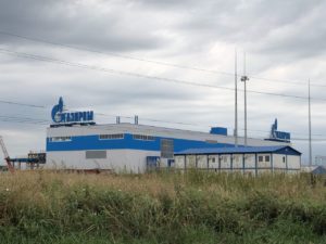 крышная установка для компании "Газпром"